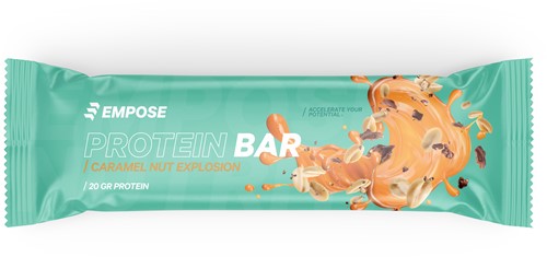 Empose Nutrition - Protein Bar -  Eiwit Reep - Caramel Nut Explosion - 60 gram